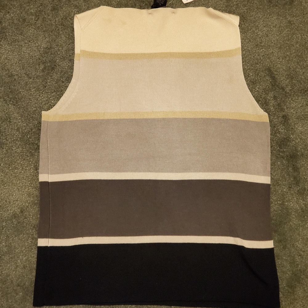 Striped Shell Top - Picture 3 of 3